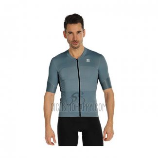 Sportful Cycling Jersey Bib Short 2021 Men Short Sleeve Gray