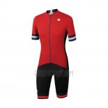 Sportful Cycling Jersey Bib Short 2021 Men Short Sleeve Red
