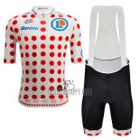 Tour de France Cycling Jersey Bib Short 2023 Men Short Sleeve Red