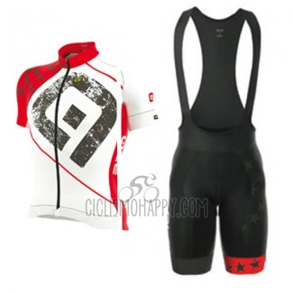 ALE Graphics Prr Star Cycling Jersey Bib Short 2017 Men Short Sleeve Red