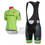 Cannondale Cycling Jersey Bib Short 2017 Men Short Sleeve Green