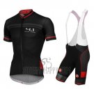 Castelli Cycling Jersey Bib Short 2016 Men Short Sleeve Black