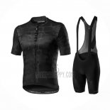 Castelli Cycling Jersey Bib Short 2021 Men Short Sleeve Bright Black