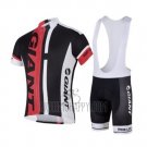 Giant Cycling Jersey Bib Short 2018 Men Short Sleeve Black Red