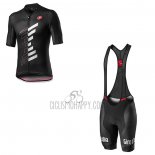 Giro D'italy Cycling Jersey Bib Short 2020 Men Short Sleeve Black White