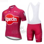 Katusha Alpecin Cycling Jersey Bib Short 2019 Short Sleeve Red