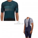Maap Aether Cycling Jersey Bib Short 2019 Men Short Sleeve Dark Green