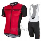 Nalini Cycling Jersey Bib Short 2016 Men Short Sleeve Dark Red