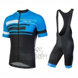 Nalini Fatica Cycling Jersey Bib Short 2018 Men Short Sleeve Blue