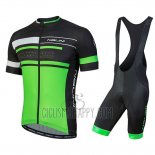 Nalini Fatica Cycling Jersey Bib Short 2018 Men Short Sleeve Green