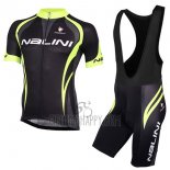 Nalini Predazzo Cycling Jersey Bib Short 2017 Men Short Sleeve Black
