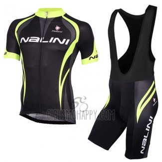 Nalini Predazzo Cycling Jersey Bib Short 2017 Men Short Sleeve Black