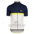 Rapha Cycling Jersey Bib Short 2016 Men Short Sleeve Blue and White
