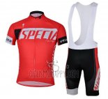 Specialized Cycling Jersey Bib Short 2013 Men Short Sleeve Red and Black