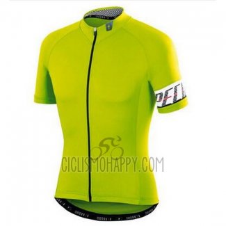 Specialized Cycling Jersey Bib Short 2016 Men Short Sleeve Green and White