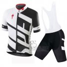 Specialized Cycling Jersey Bib Short 2016 Men Short Sleeve White and Black(4)