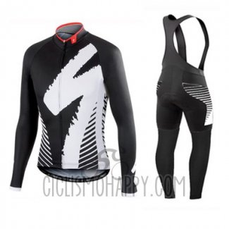 Specialized Cycling Jersey Bib Tight 2016 Men Long Sleeve Ml Deep Black