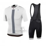 Sportful Cycling Jersey Bib Short 2020 Men Short Sleeve White