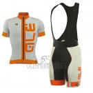 ALE Graphics Prr Arcobaleno Cycling Jersey Bib Short 2017 Men Short Sleeve Gray