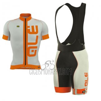 ALE Graphics Prr Arcobaleno Cycling Jersey Bib Short 2017 Men Short Sleeve Gray