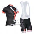 Castelli Cycling Jersey Bib Short 2014 Men Short Sleeve Black