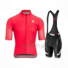 Castelli Cycling Jersey Bib Short 2021 Men Short Sleeve Deep Pink