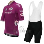 Giro D'italy Cycling Jersey Bib Short 2017 Men Short Sleeve Fuchsia