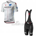 Giro D'italy Cycling Jersey Bib Short 2020 Men Short Sleeve White