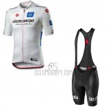 Giro D'italy Cycling Jersey Bib Short 2020 Men Short Sleeve White