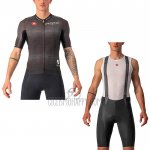 Giro D'italy Cycling Jersey Bib Short 2022 Men Short Sleeve Marron