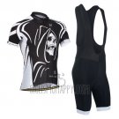 Monton Cycling Jersey Bib Short 2014 Men Short Sleeve White and Black