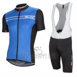 Nalini Cycling Jersey Bib Short 2016 Men Short Sleeve Blue and Black