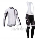 Nalini Cycling Jersey Bib Tight 2014 Men Long Sleeve Black and Red