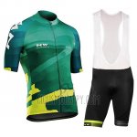 Northwave Cycling Jersey Bib Short 2018 Men Short Sleeve Blade Green