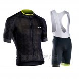 Northwave Cycling Jersey Bib Short 2019 Men Short Sleeve Black