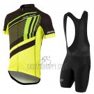 Pearl Izumi Cycling Jersey Bib Short 2017 Men Short Sleeve Yellow