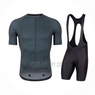 Pearl Izumi Cycling Jersey Bib Short 2021 Men Short Sleeve Gray Black