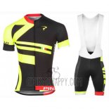 Pinarello Cycling Jersey Bib Short 2016 Men Short Sleeve Red and Yellow