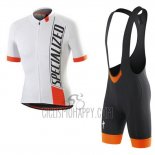 Specialized Cycling Jersey Bib Short 2015 Men Short Sleeve Red White