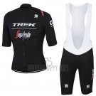 Trek Segafredo Cycling Jersey Bib Short 2017 Short Sleeve Black
