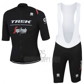 Trek Segafredo Cycling Jersey Bib Short 2017 Short Sleeve Black
