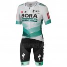 Bora-Hansgrone Cycling Jersey Bib Short 2020 Short Sleeve White Green
