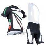 Giordana Cycling Jersey Bib Short 2014 Men Short Sleeve Black and White