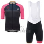 Giro D'italy Cycling Jersey Bib Short 2017 Men Short Sleeve Monza Milano Marron