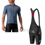 Giro D'italy Cycling Jersey Bib Short 2021 Men Short Sleeve Gray