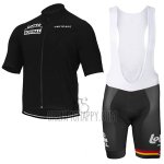 Lotto Soudal Cycling Jersey Bib Short 2017 Short Sleeve Black