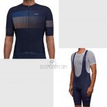 Maap Aether Cycling Jersey Bib Short 2019 Men Short Sleeve Dark Blue
