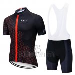Northwave Cycling Jersey Bib Short 2019 Men Short Sleeve Black Red