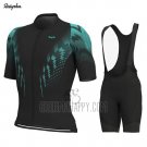 Rapha Cycling Jersey Bib Short 2019 Men Short Sleeve Black Green