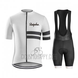 Rapha Cycling Jersey Bib Short 2019 Men Short Sleeve White Black